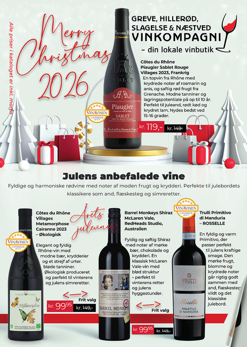 Julebrochure 2026 - Næstved Vinkompagni